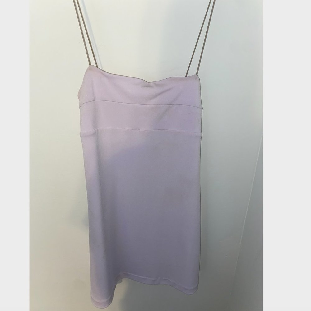 Urban Outfitters Backless Spaghetti Strap Dress S Lilac Purple